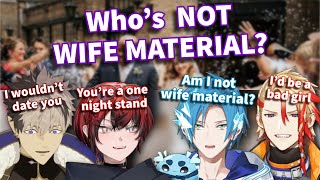 The Holostars boys discuss who’s WIFE MATERIAL or ONE NIGHT STAND! ☠️【Holostars EN】