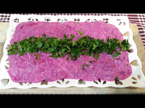 Yoğurtlu Pancar Salatası (Salata Tarifleri)