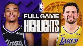 Game Recap: Lakers 114, Kings 110