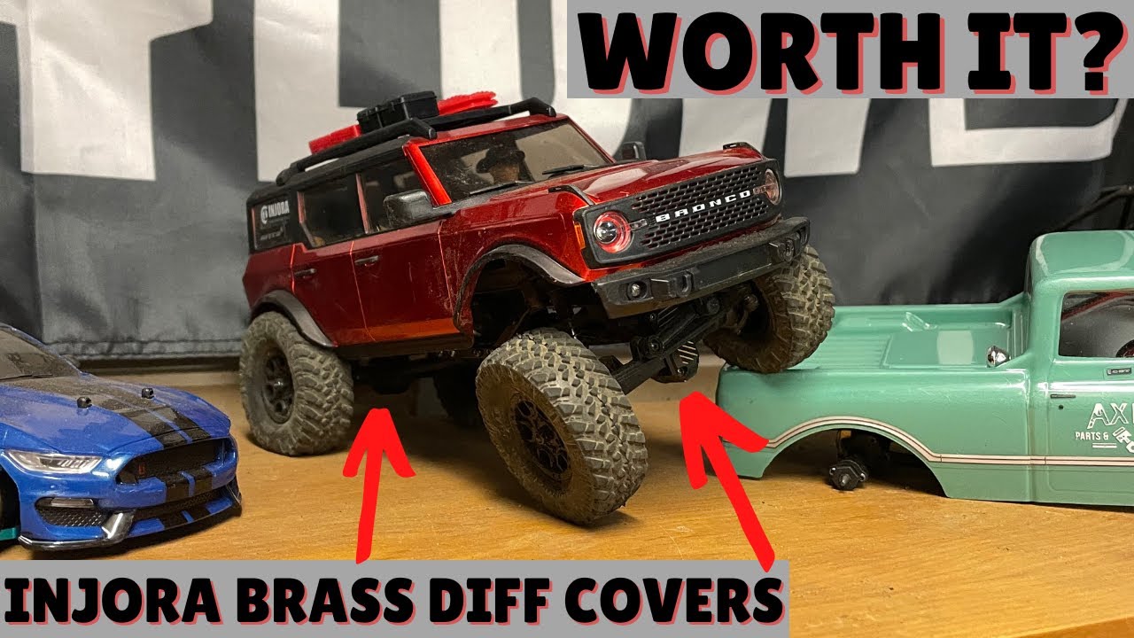 How To Install Injora Brass Diff Covers! Are They Worth It? Axial