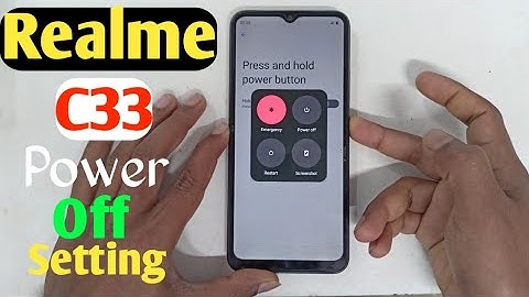 How To Realme C33 Power Off Button Google Assistant/Uzzol Technology