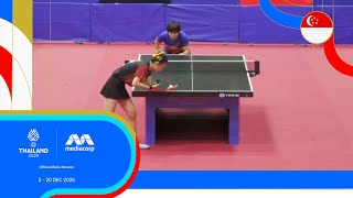 Singapore's Ser Lin Qian overturns deficit to win 12-10 in QFs' Game 3 vs Khoa Dieu | SEA Games 2025