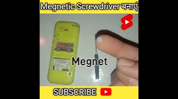 Megnetic Screwdriver बनाएं ||@ Ashish projects #shorts
