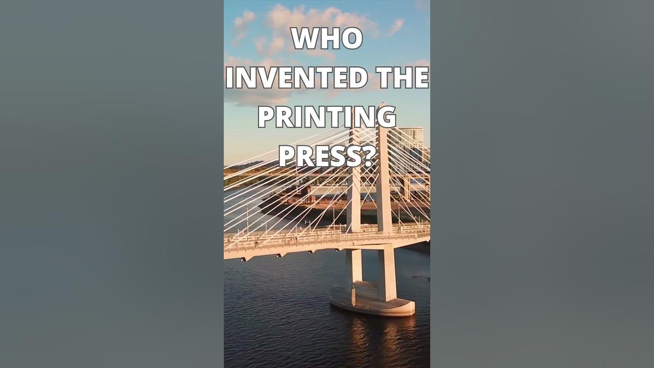 Party Quiz 😎🔥 Who invented the printing press? shorts quiz party