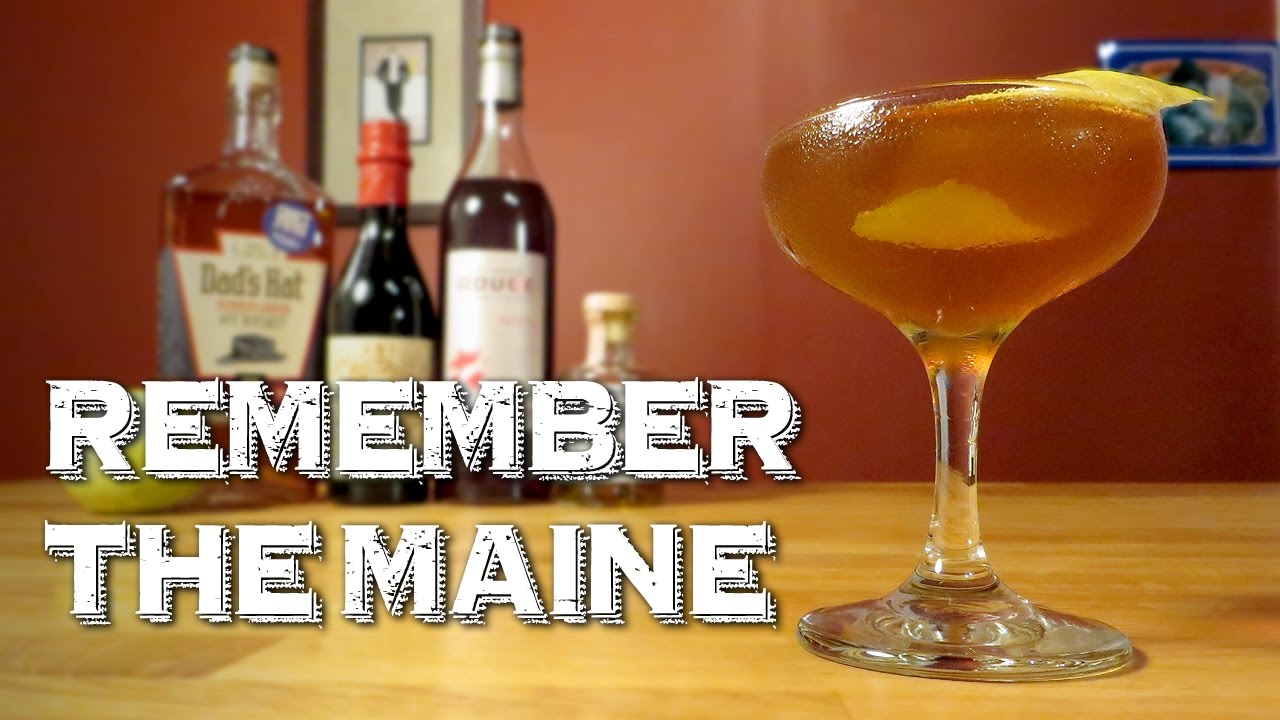 Remember the Maine - a Cuban Remix of the Whiskey Classic, the Manhattan