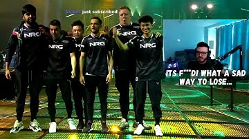 SEN Tarik & NRG Sapnap Reacts to NRG ELIMINATING KOI | VCT LOCK IN