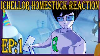 Dellizar Slit Reacts to HOMESTUCK 3D - ANIMATED FAN SERIES | EPISODE 1 by Ichellor.