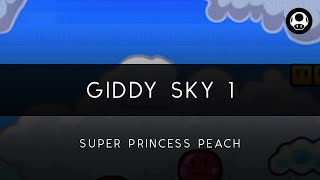 Super Princess Peach Giddy Sky 1 Arrangement
