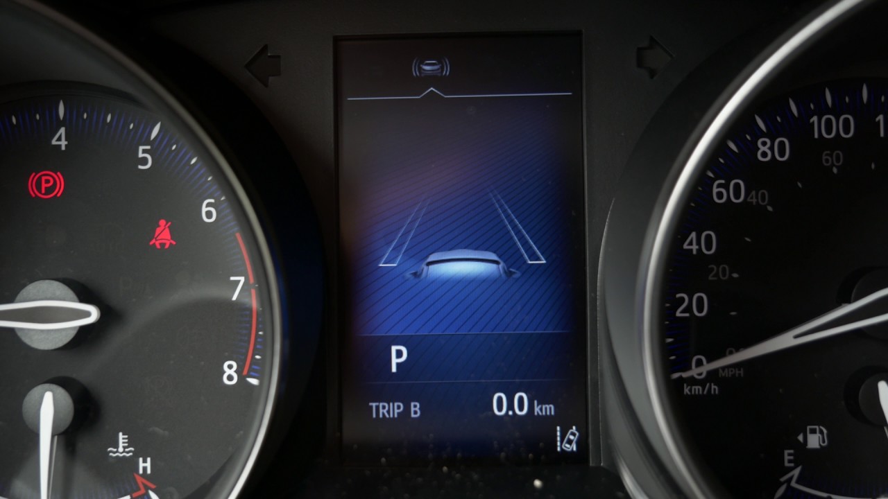 Toyota on Front C HR Digital Speedometer June 2017 YouTube