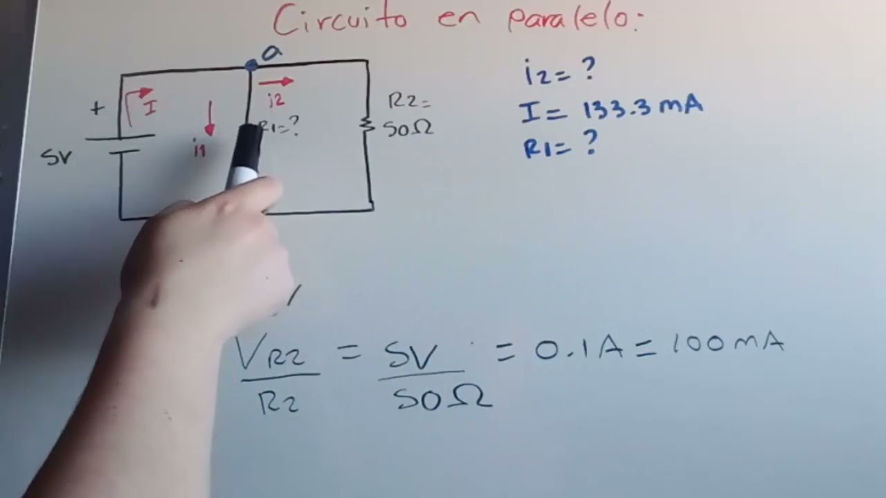 Circuito En Paralelo Hallar El Valor De La Resistencia R1 Y El circuito-en-paralelo-hallar-el-valor-de-la-resistencia-r1-y-el