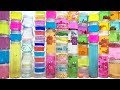 MIXING ALL MY CLEAR SLIME TOGETHER !! MOST SATISFYING Slime Videos