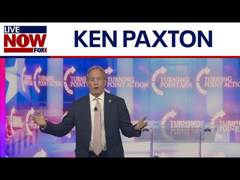Ken Paxton speaks at Turning Point USA event
