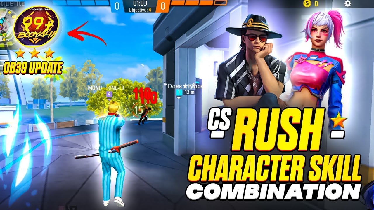 Cs rank Best Character Skill Combination After Update | Best character ...