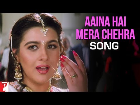 Aaina Hai Mera Chehra - Song | Aaina | Jackie Shroff | Juhi Chawla | Amrita Singh