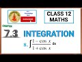 Class 12th INTEGRATION l Chapter 7 l Notes l Maths Exercise 7.3 Q 8 | NCERT #integration #maths