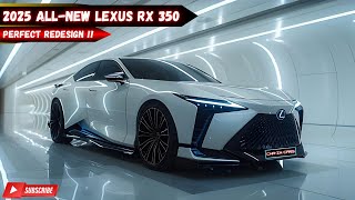 Luxury Redesign? 2025 Lexus RX 350  Can It Still Be the King of Luxury SUVs?