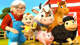 Old MacDonald Had a Farm Morning Routine! 🐄🐕 3D Cartoon for Kids | Animal Song | Animal Sound