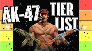 The only CORRECT AK-47 Skin Tierlist! (Giveaway!)
