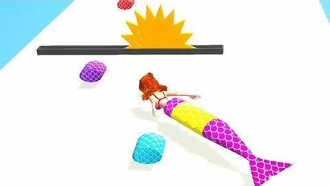 Mermaid Rush 3D - All Levels Gameplay Android, iOS