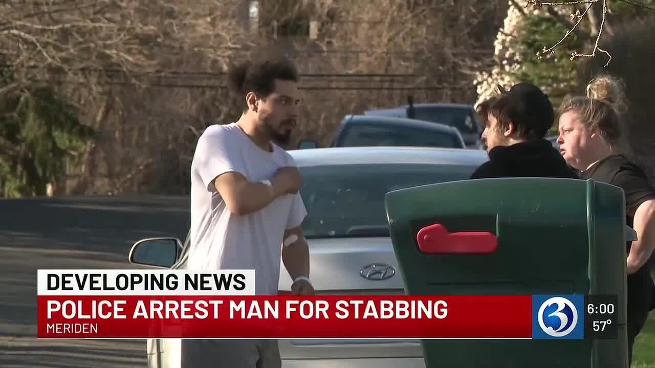 Suspect in custody following Meriden stabbing - YouTube