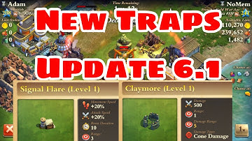 New Traps in DomiNations? | 2018 Update 6.1 | Tools of the Trade