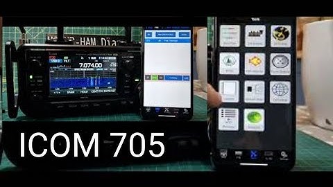 ICOM 705 - SDR CONTROL, iOs - Remote