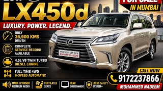 Lexus Lx450 d for sale in Mumbai| Toyota Landcruiser 200| 4.5 L Diesel| 5 seater| 📲9172237866