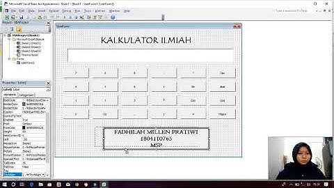 How to make a scientific calculator with excel VBA programming