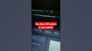 #shorts CSS loaders Animation 🔥#animation #loading #viralshorts #explorepage #fyp #subcrube #web