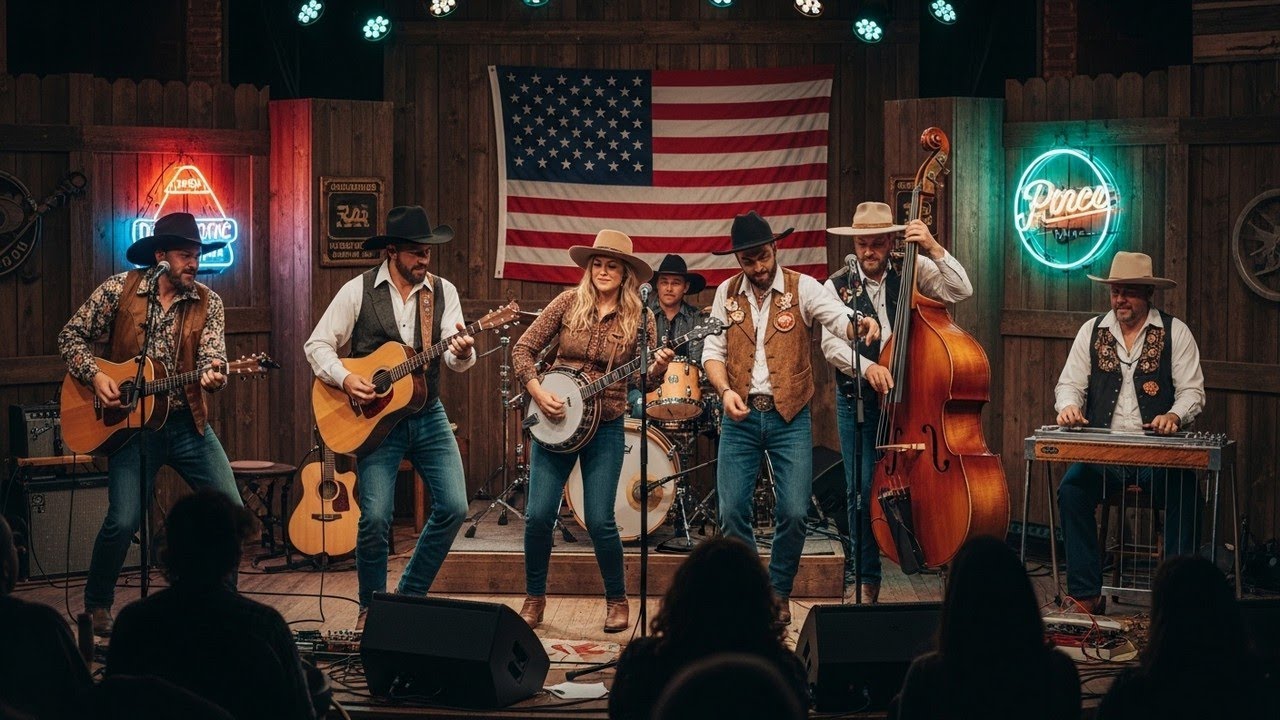 Quiet Country Nights – Soft Acoustic Country for Evening Wind Down along Silent Southern Highways