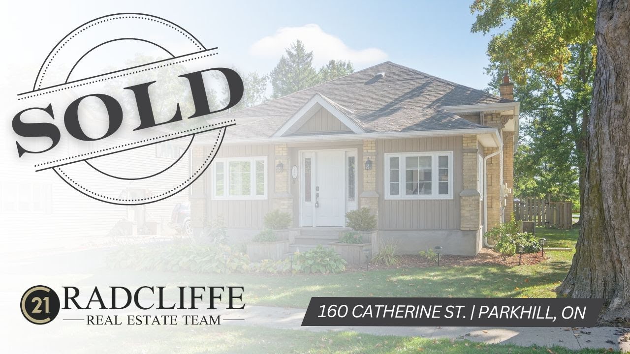 (SOLD) HOME FOR SALE in PARKHILL, ON (160 Catherine St. Parkhill, ON)