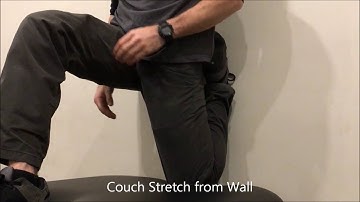 Resilient Performance - Couch Stretch from Wall
