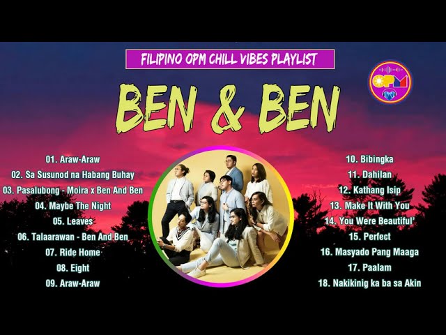 Araw Araw x Sugat | Ben And Ben Updated 20 Acoustic OPM Ibig Kanta 2021 | OPM Chill Mood 💖 class=