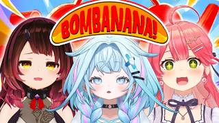 【BOMBANANA!】PONとPON(偽)とPONの爆弾解除…💣【水宮枢／ホロライブ】