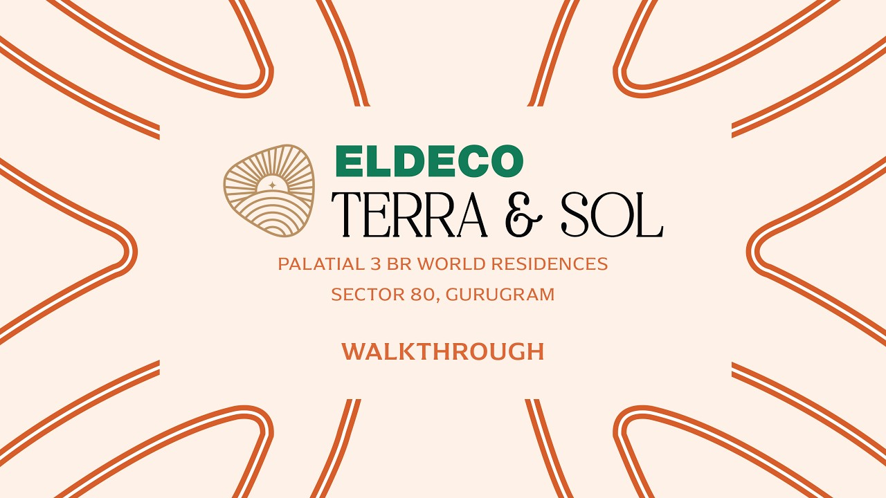 Still from the official video of Eldeco Terra & Sol