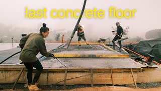 We Had to STOP The BUILD Of Our House..Pouring the Last Concrete Floor | House Start To Finish Ep17