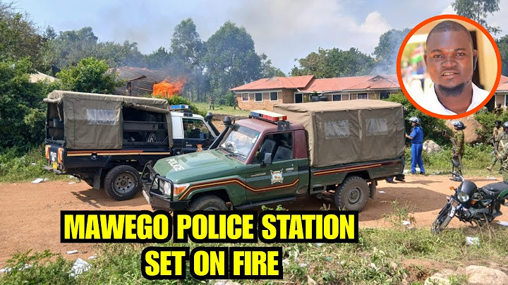 BREAKING! Mawego police Station where Albert Ojwang was first booked set on fire my angry youths!!