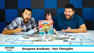 Dungeon Academy - Our Thoughts (Board Game Review)