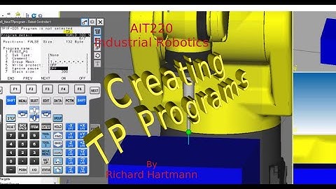 AIT220: Creating Teach Pendant programs