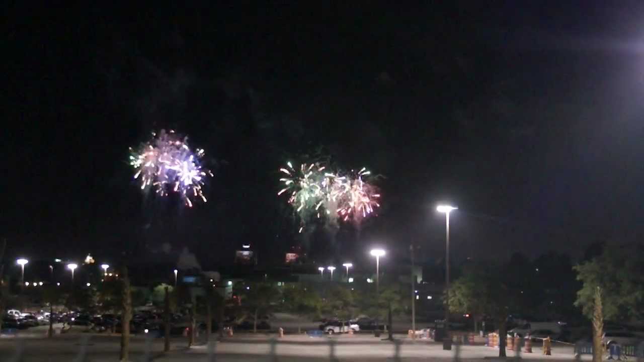 Testing of Universal's Cinematic Spectacular at Universal Studios Florida