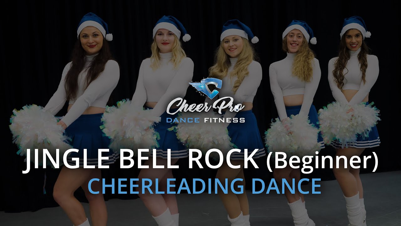 jingle bell rock cheerleading dance beginner youtube
