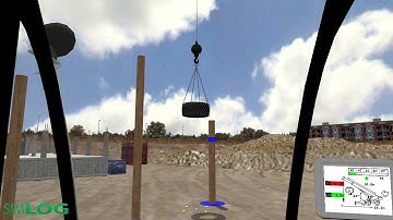 Pole Topping Module - Simlog Mobile Crane Personal Simulator