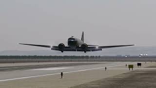 X-Plane 12 - Aeroworx C-47 Slides Home Safely