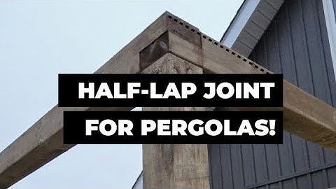 Building a Timber Framed Pergola!