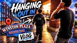 Hanging out in melrose park vlog (got kicked out of cinemark for no ID)