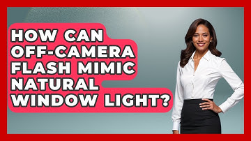 How Can Off-camera Flash Mimic Natural Window Light? - Image Review Studio