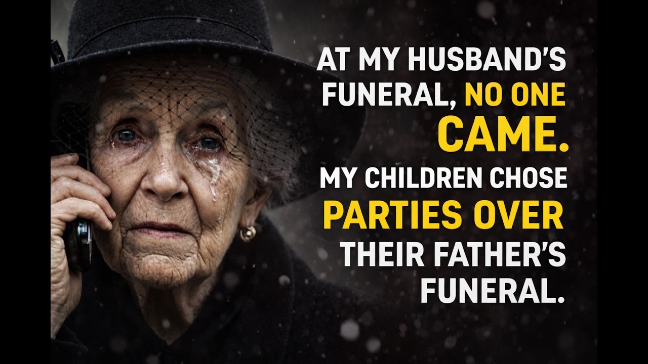 At My Husband’s Funeral, I Stood Alone — The Next Day I Cut My Children Out of My Will