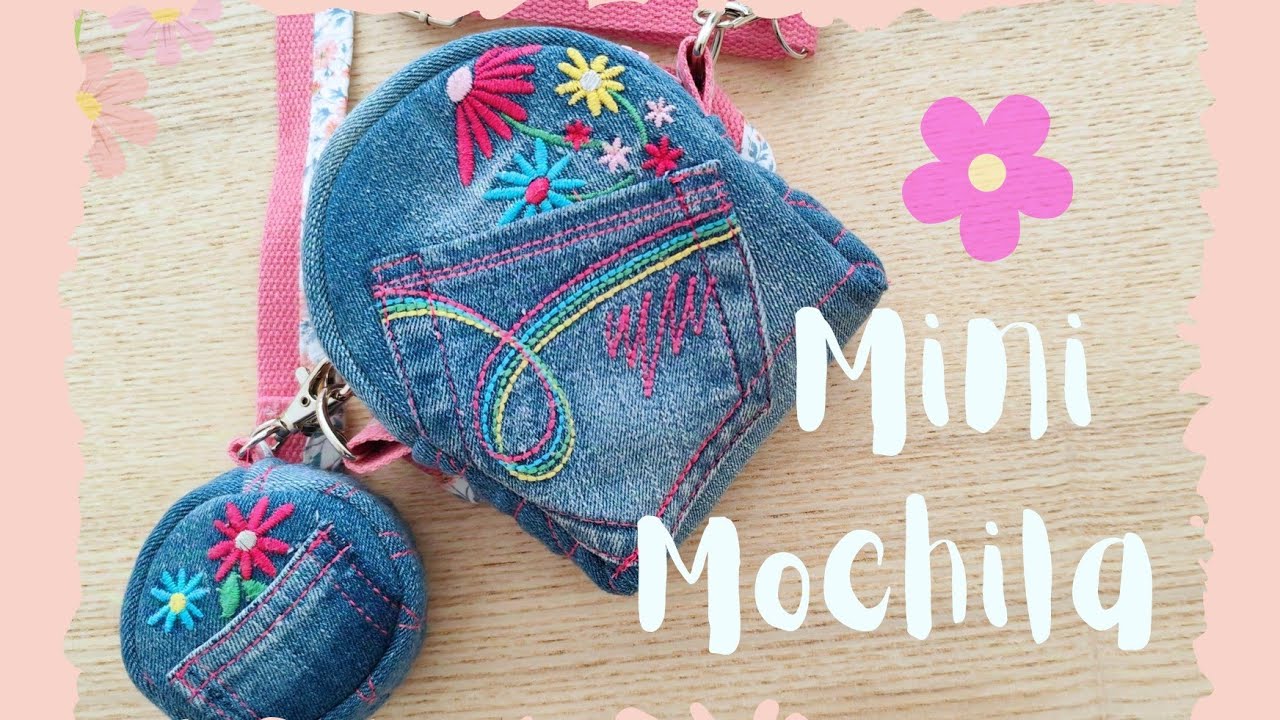 MINI MOCHILA #tutorial #diydecostura
