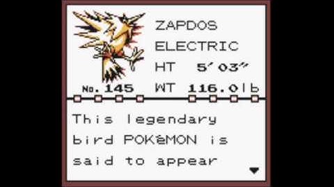 Pokemon Yellow Zapdos manip