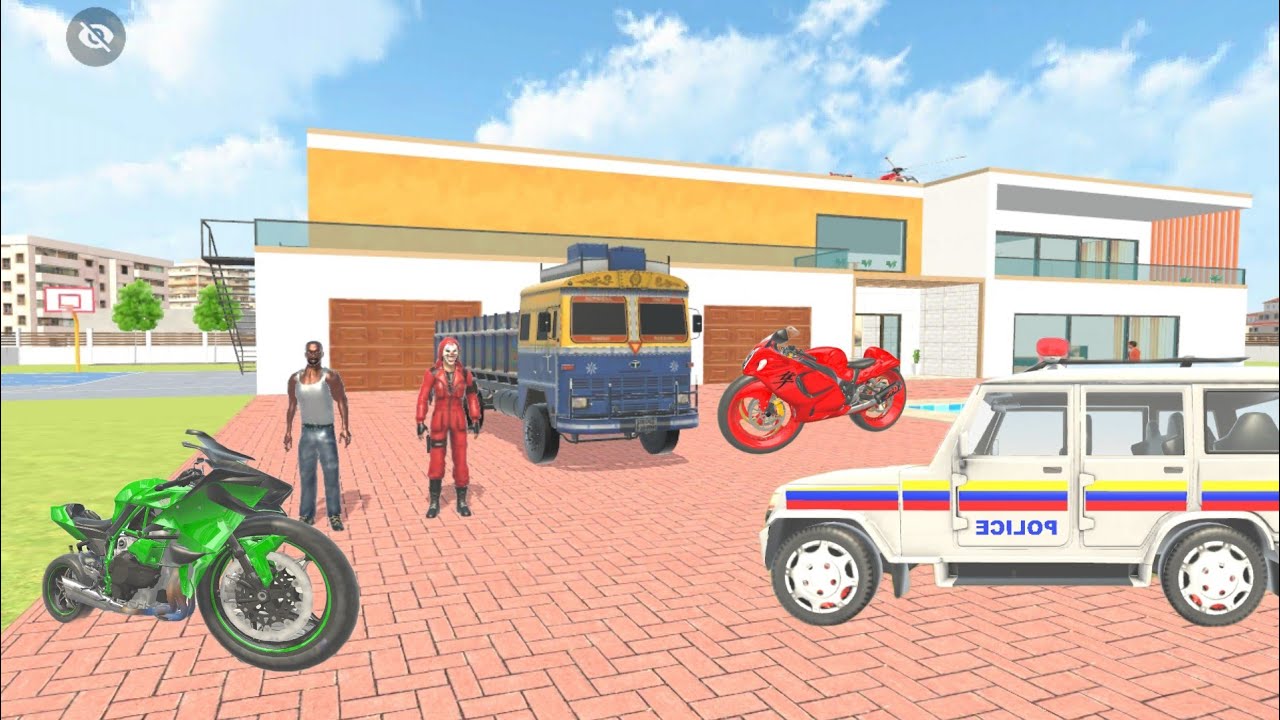 RedCriminal Truck 🚒 Purchase Showroom || Indian Theft Auto Simulator 🎯